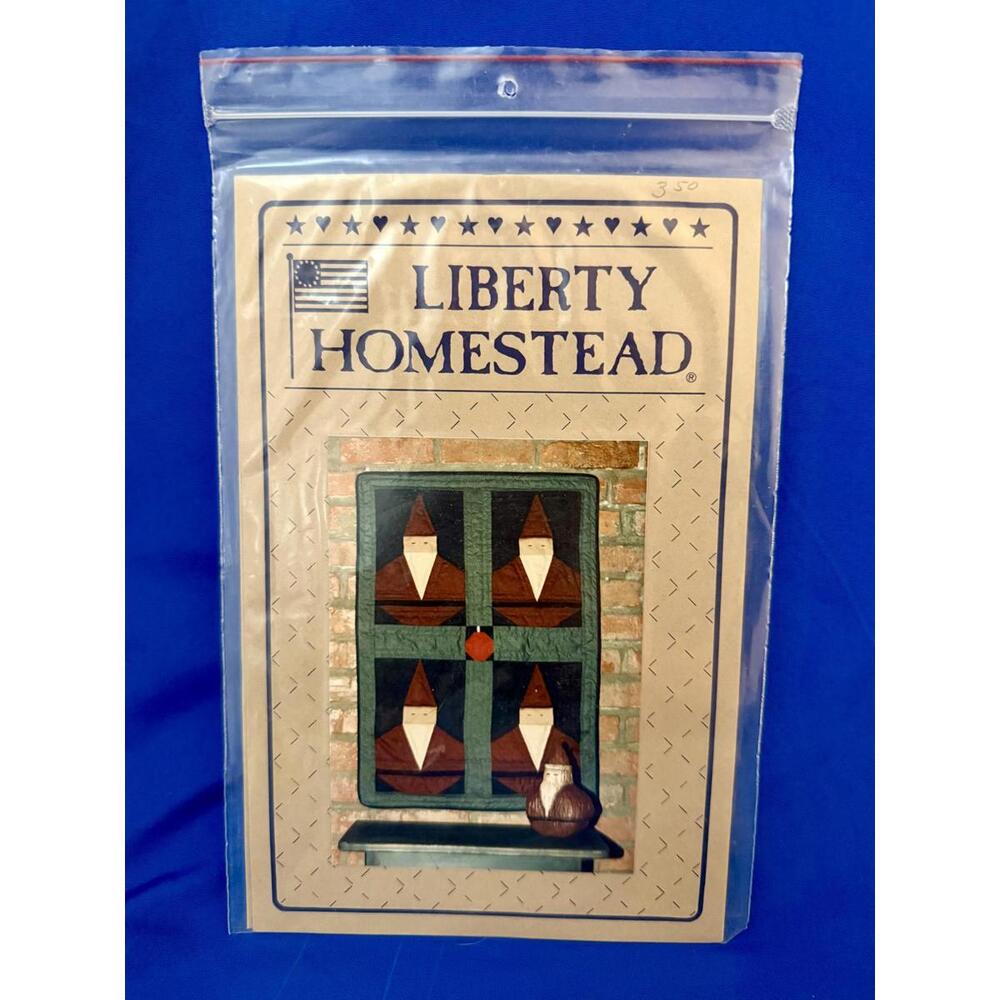 Liberty Homestead Father Christmas 1987 Quilt Pattern by Blue Whale Designs